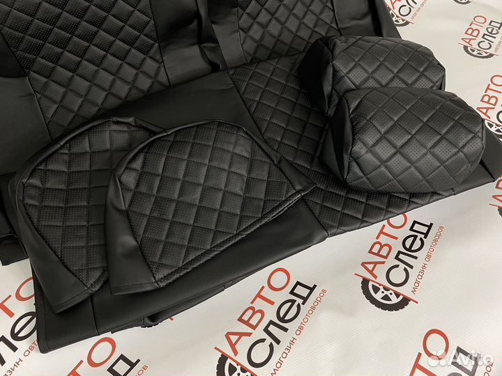 Чехлы для авто из экокожи Лада Калина LADA Kalina