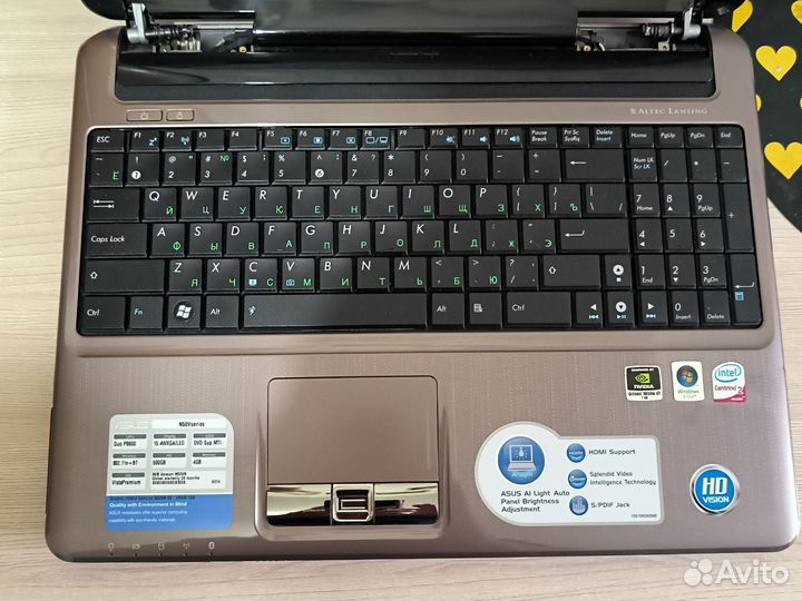 Ноутбук asus N50Vseries