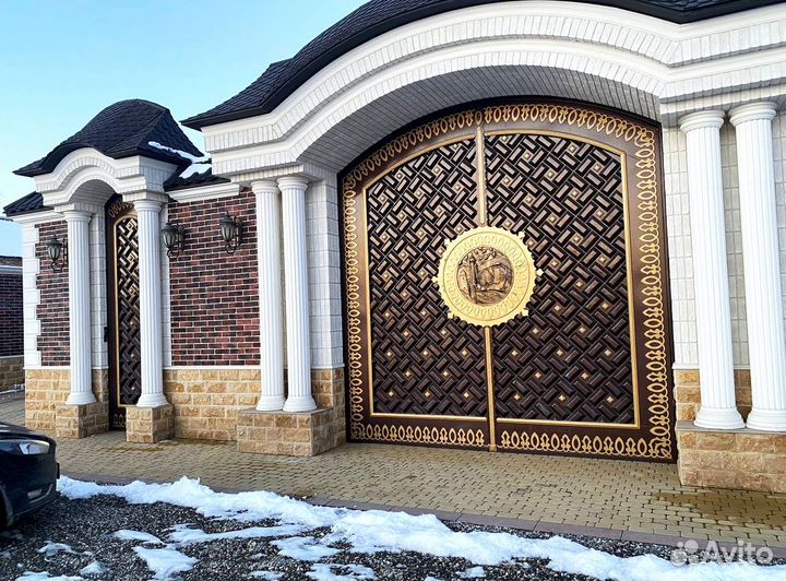 Кованные ворота