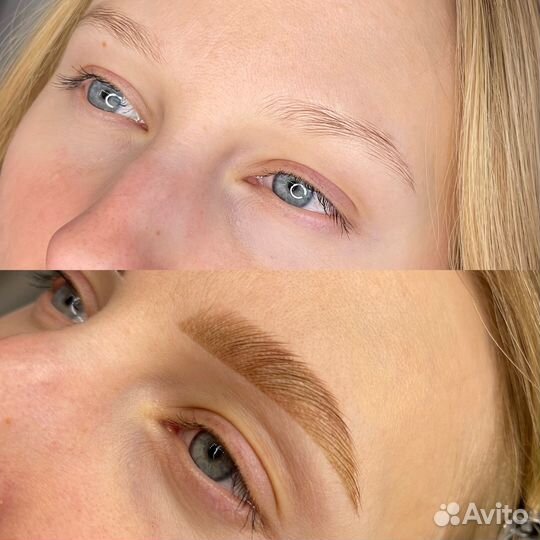 Оформление и окрашивание бровей