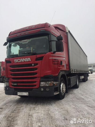 Водитель на scania G (межгород)