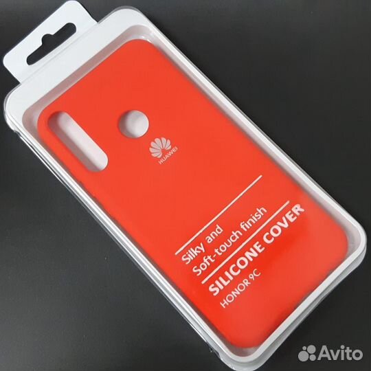 Силиконовый чехол на Honor 9С/P40 Lite E красный