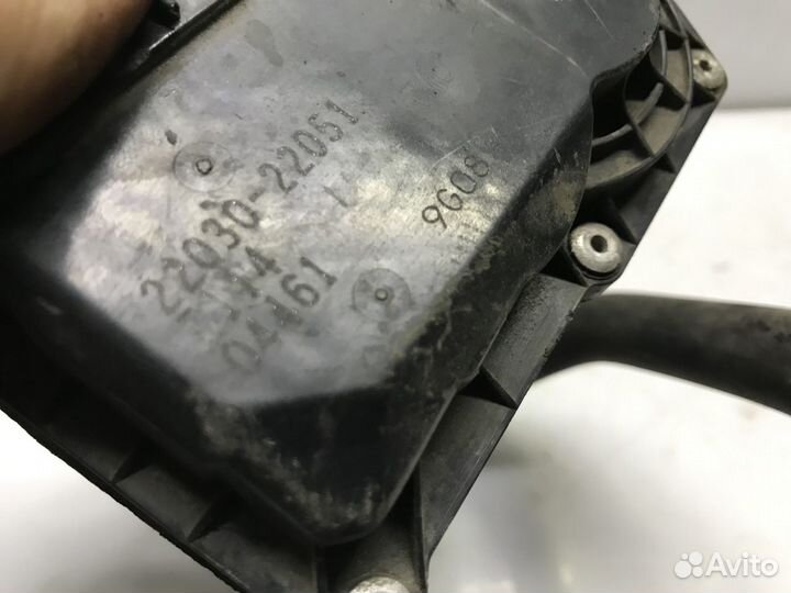 Заслонка дроссельная Toyota Avensis 1,6 3zzfe