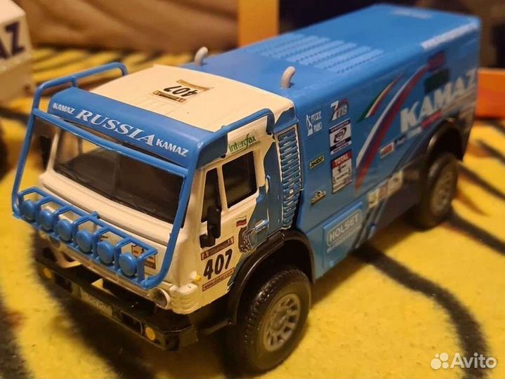 Коллекция Камазов Ралли 1:43 Элекон