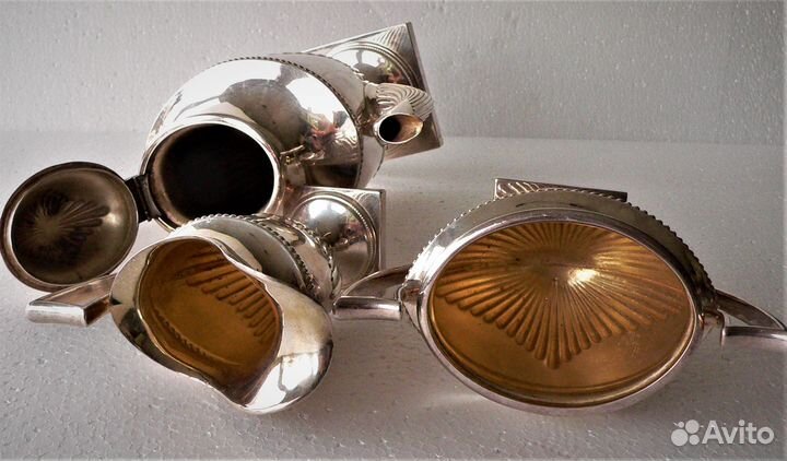 Чайно-кофейный сервиз, ампир, старая Англия