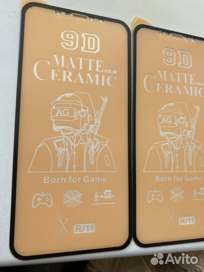 Матовое защитное стекло на iPhone 11/XR