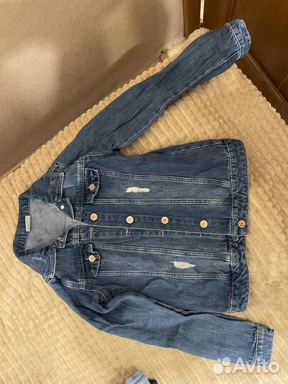 Джинсовая куртка для девочки