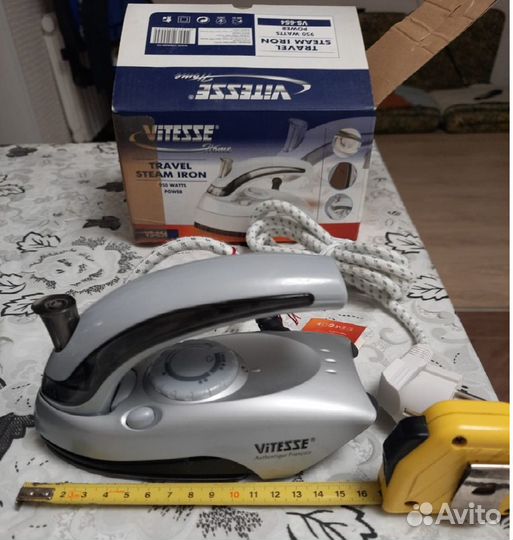 Новый дорожный паровой утюг vitesse