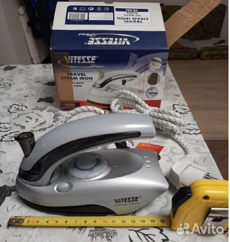 Новый дорожный паровой утюг vitesse