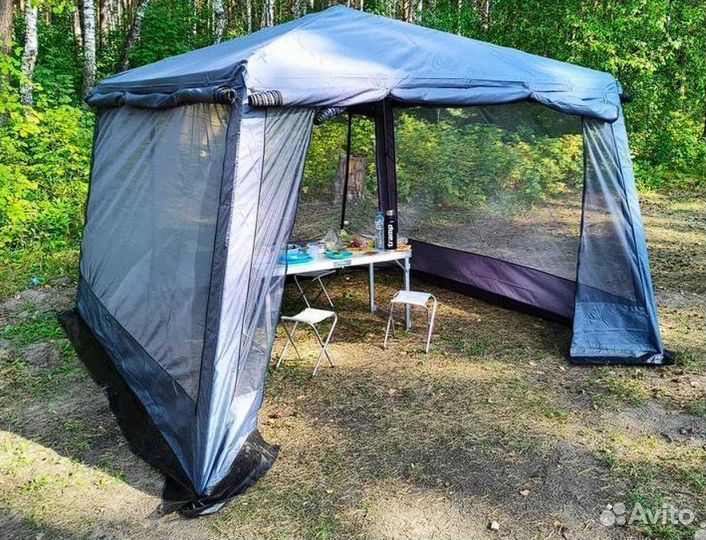 Шатер беседка усиленный с юбкой 320x320х245 см