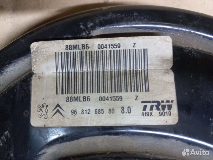 Вакуумный усилитель тормозов Peugeot Partner