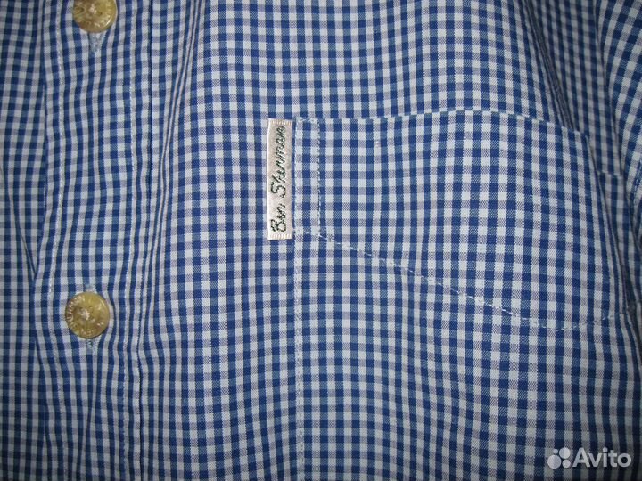Рубашка ben sherman с коротким рукавом