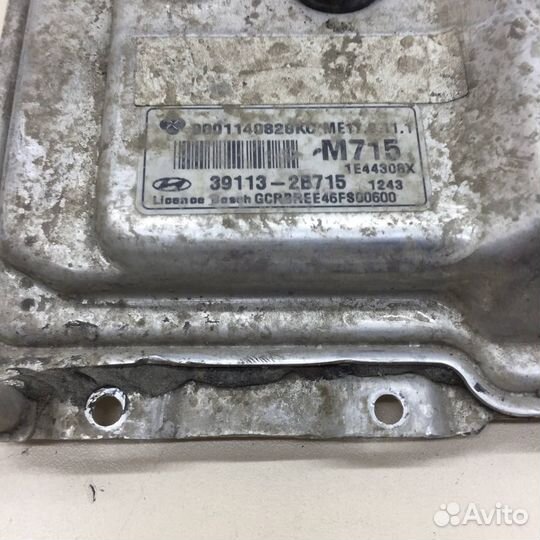Б/У Б/У Блок управления двс 391132B715 Hyundai-KIA