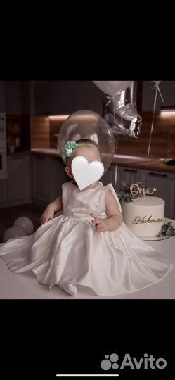 Платье на годик