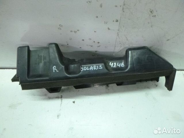 Дефлектор радиатора правый hyundai solaris 2010