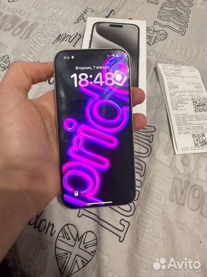 iPhone 15 Pro, 128 ГБ