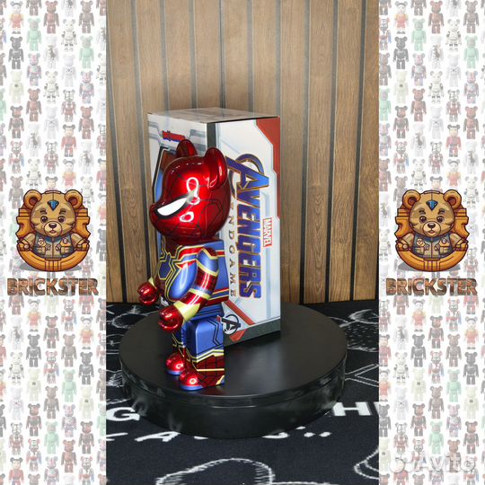 Bearbrick Spider Man 400% 28 См