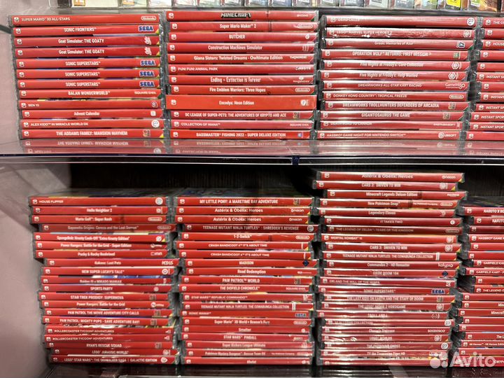 Игры для nintendo switch катриджи