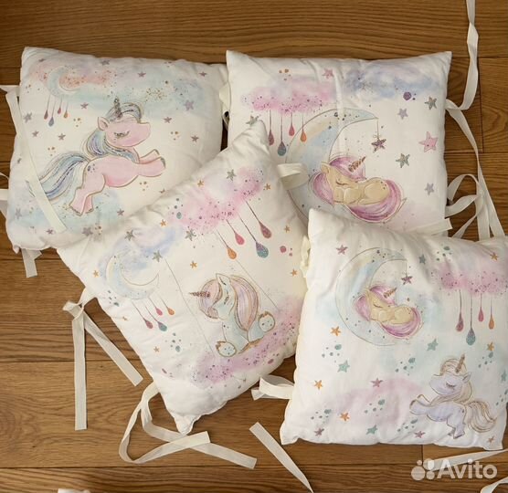 Набор в кроватку с балдахином