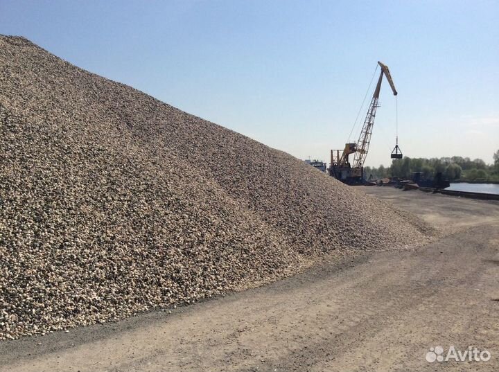 Щебень с доставкой от 30 тонн