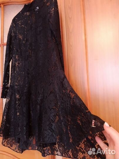 Платье женское 42 44 черное вечернее