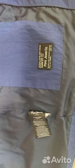 Пуховик парка pepe jeans оригинал