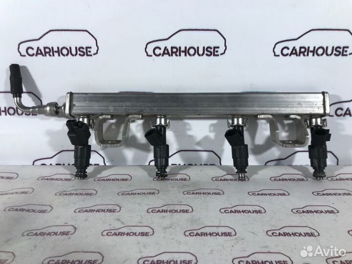 Рампа с форсунками Ford Focus 2 1.8 qqdb