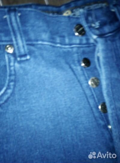 Джинсы синие 44-164