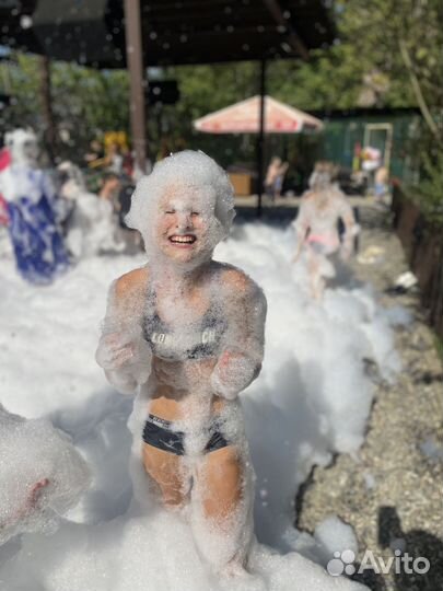 Пенная вечеринка для детей