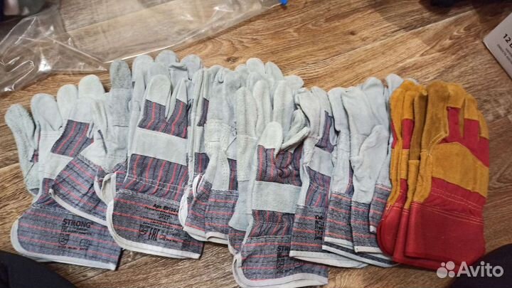 Перчатки сварочные, краги