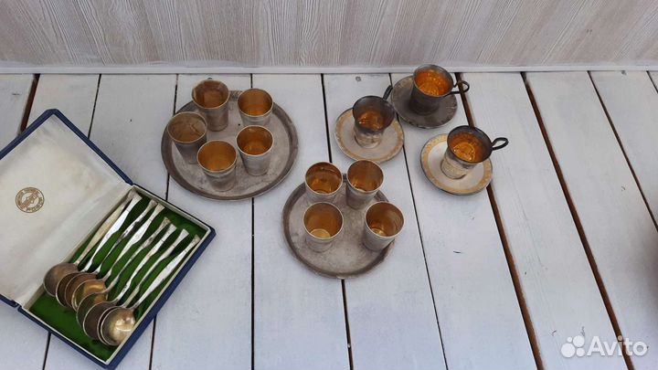 Посуда из мельхиора СССР