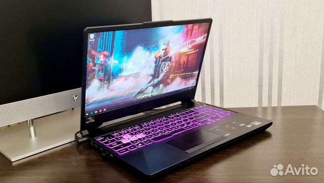 Игровой Asus Tuf/Ryzen 5-4600h/Ips 144hz/GTX1650