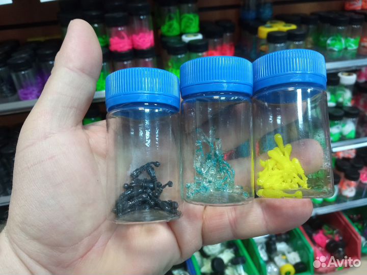 Силиконовые приманки для мормышинга