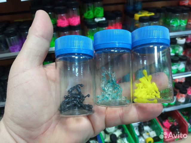 Силиконовые приманки для мормышинга