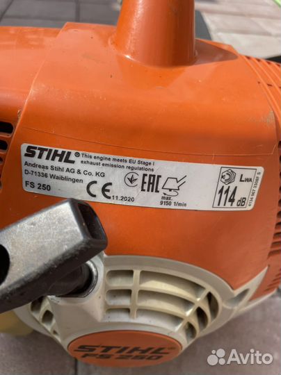 Триммер бензиновый stihl fs 250 оригинал