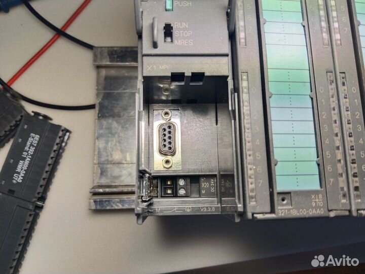 Плк Siemens S7-300 с модулями