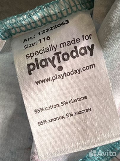 Сарафан- платье 116 с банданой playtoday