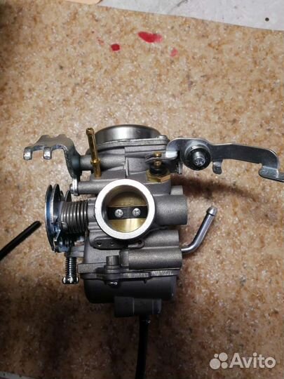 Карбюратор, тросик, патрубок Yamaha YBR 125