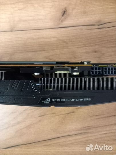 Видеокарта Asus rog strix gtx 1080