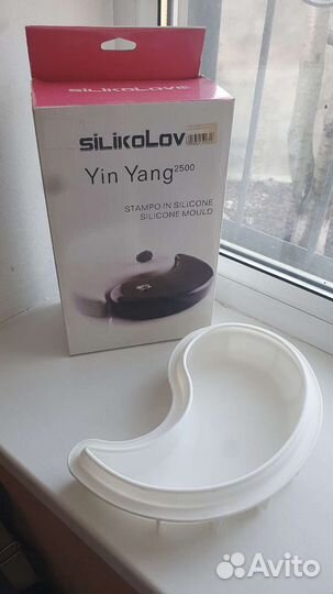Силиконовая форма для торта Инь Янь