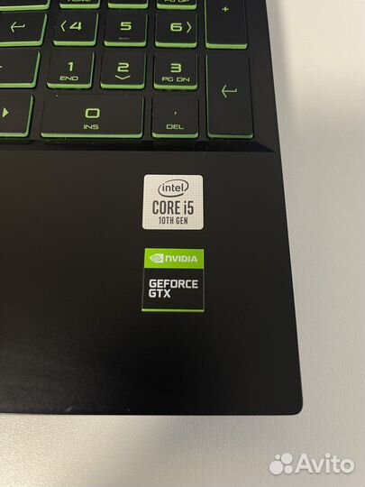 Ноутбук HP Pavilion Gaming Laptop 15-dk1006ur