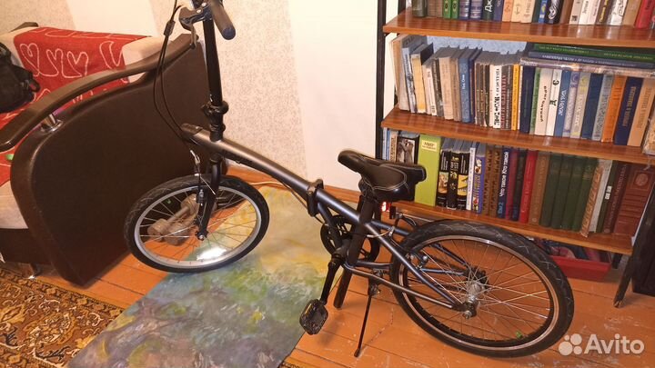 Велосипед складной 20 дюймов Btwin Tilt 100