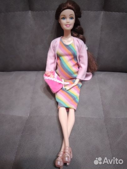 Кукла Барби беременная с малышом и аксессуарами