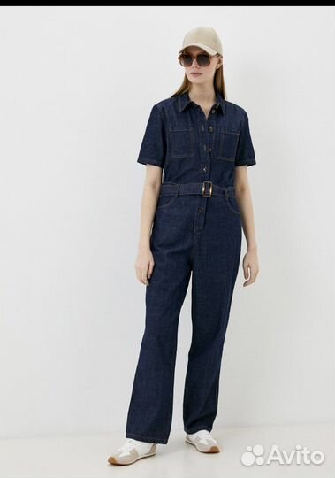 Джинсовый комбинезон Снежная Королева