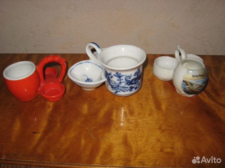 Прибор для специй фарфор антиквариат