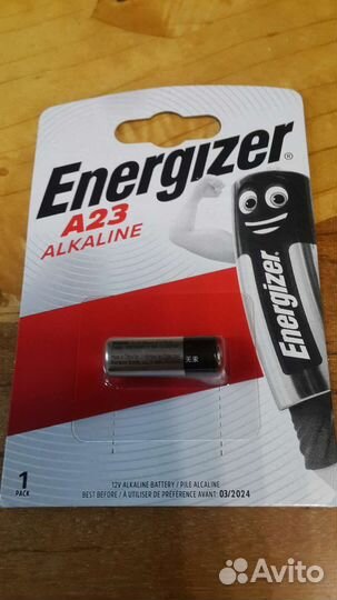 Батарейка 12 В, A23, Energizer, Alkaline