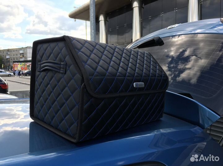 Сумка в машину, органайзер, две секции Новая