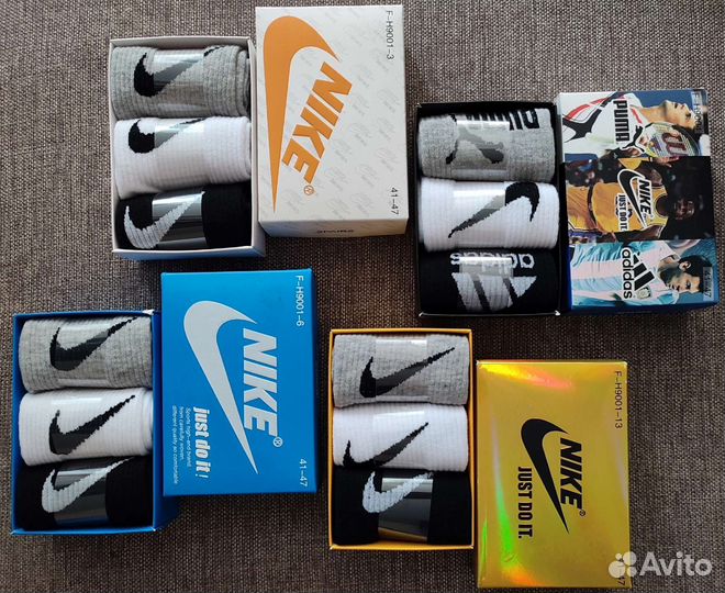 Носки nike в коробке