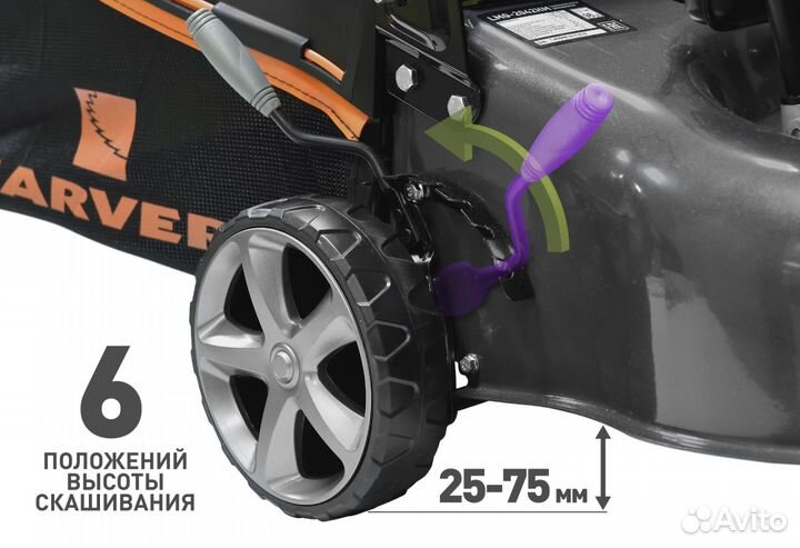 Газонокосилка бензиновая 