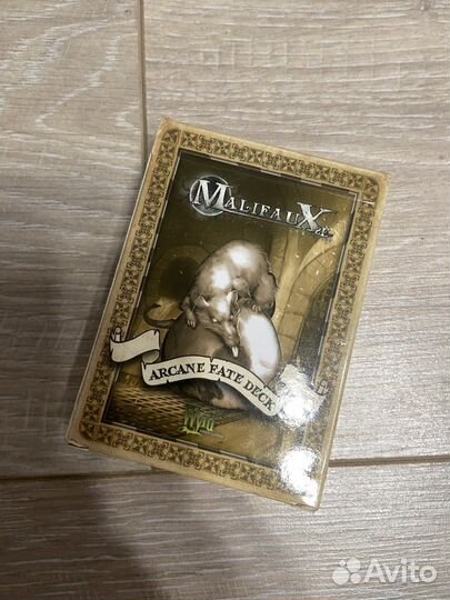 Arcane fate deck malifaux карты 54шт